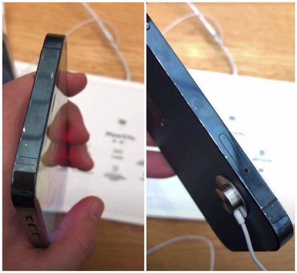 苹果零售店里的iPhone 12和iPhone 12 Pro展示机已经被顾客抚摸到掉漆